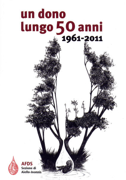 Letteratura ad Aiello: copertina del libro "Un dono lungo 50 anni"