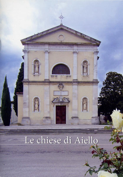 Letteratura ad Aiello: copertina del libro "Le chiese di Aiello"