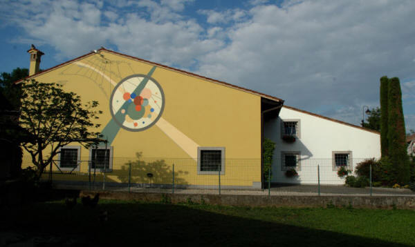 La meridiana vincitrice del concorso 2006: casa Comar