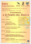 conferenza sulle meridiane