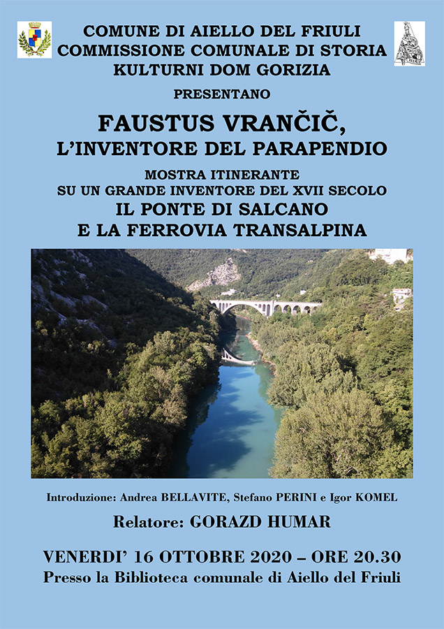 "Mostra sul ponte di Salcano e la ferrovia Transalpina" nel contesto della 205a Fiera di San Carlo ad Aiello