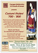 4 novembre: costumi friulani e macchine da cucire