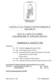 21 agosto: gita ai laghi di Fusine
