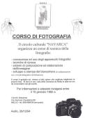 15 gennaio: corso di fotografia