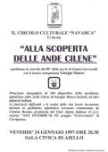 24 gennaio: proiezione diapositive