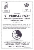 29 luglio: spettacolo di poesia