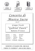 15 marzo: concerto