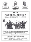 27 marzo: concerto gospel