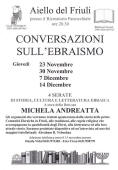 novembre - dicembre: serate sull'ebraismo