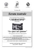 11 gennaio: teatro