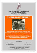 21 novembre: L'esodo istriano