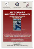 8-9-10 aprile: 13 Seminario di Gnomonica italiano