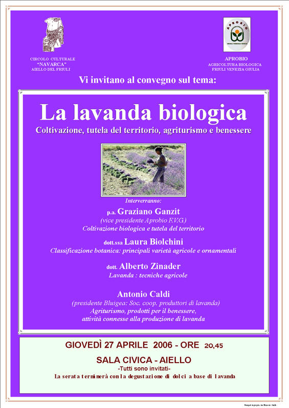 Iniziativa del 27 aprile 2006: La lavanda biologica