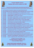 Visualizza il riepilogo delle attivit del Circolo Navarca nell'anno 2008