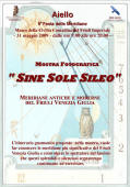 31 maggio: mostra fotografica "Sine Sole Sineo"