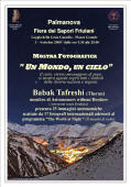 3-4 ottobre 2009: mostra fotografica "Un mondo, un cielo"
