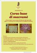 Visualizza l'iniziativa di aprile - maggio 2010: Corso base di macrame