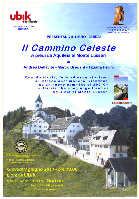 Iniziativa del 9 giugno 2011: Presentazione del libro-guida "Il Cammino Celeste"