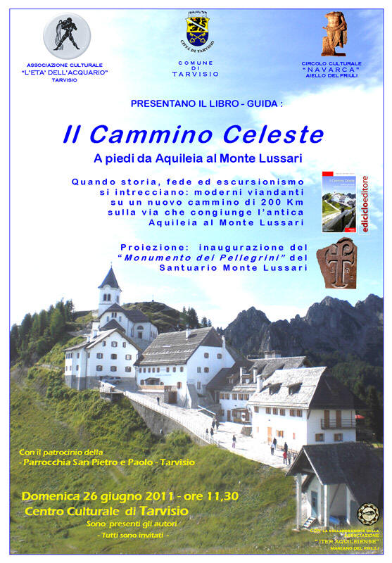 Iniziativa del 26 giugno 2011: Presentazione del libro-guida "Il Cammino Celeste"