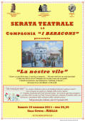 Iniziativa del 15 gennaio 2010: Teatro con la compagnia "Baracons"