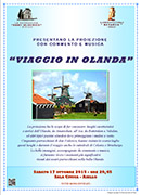 9 ottobre: proiezione sul viaggio in Olanda