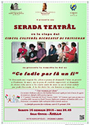 16 gennaio: teatro