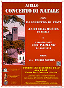 22 dicembre: concerto di Natale