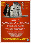 22 dicembre: concerto di Natale