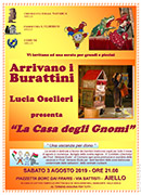 3 agosto: spettacolo di burattini