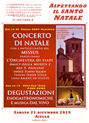 21 dicembre: concerto di Natale