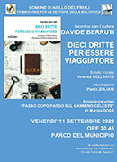 11 settembre: presentazione del libro "Dieci dritte per essere viaggiatore"