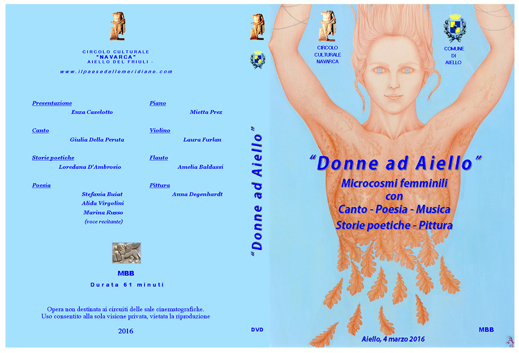 Opere del Circolo Navarca: copertina del DVD "Donne ad Aiello, microcosmi femminili"