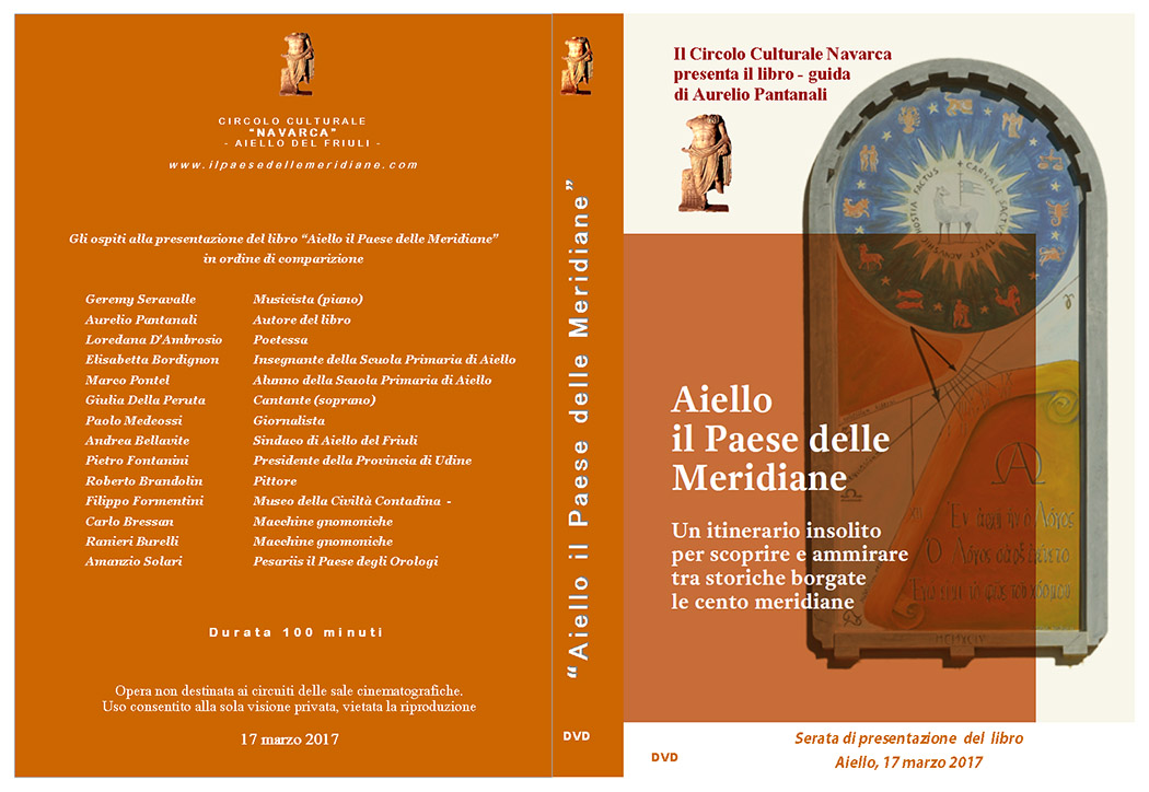 Opere del Circolo Navarca: copertina del DVD "Aiello il paese delle meridiane"