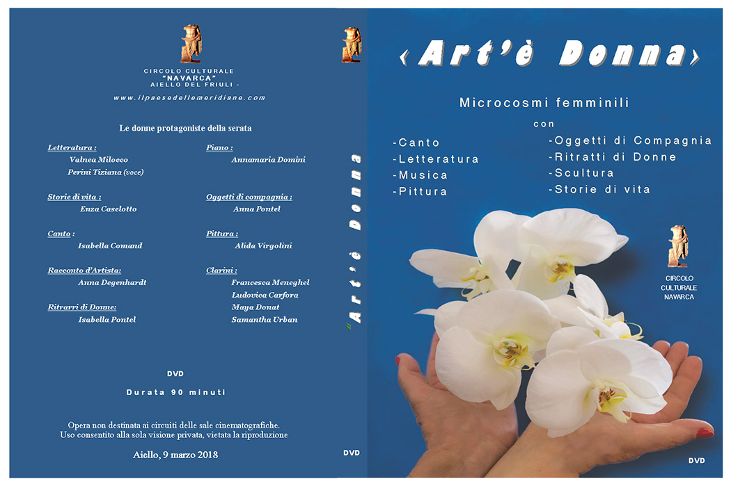 Opere del Circolo Navarca: copertina del DVD "Art' Donna"