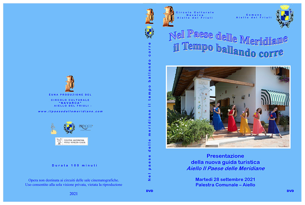 Opere del Circolo Navarca: copertina del DVD "Nel tempo delle Meridiane il Tempo ballando corre"