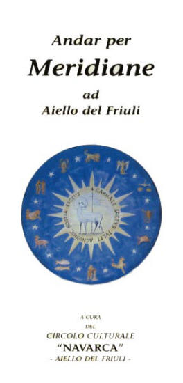 Volantino "Andar per Meridiane ad Aiello del Friuli" del 1999