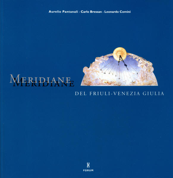 Letteratura ad Aiello: copertina del libro "Meridiane del Friuli Venezia Giulia"